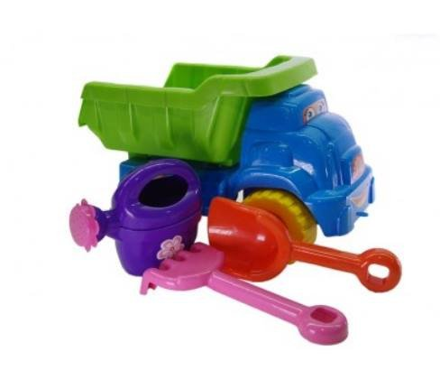 Набір для пісочниці з лійкою Блакитно-салатовий (013565)