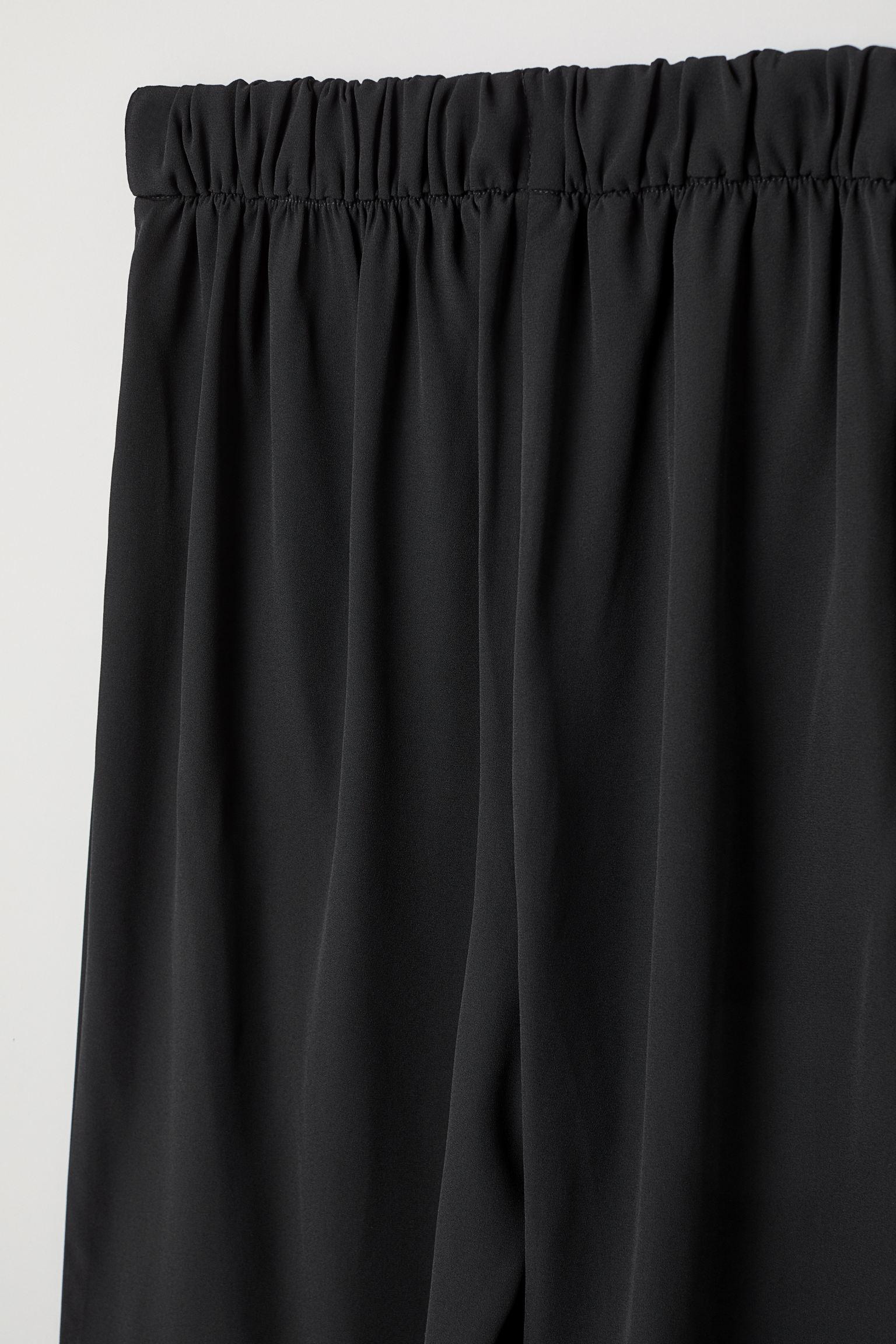 Брюки H&M р. 42 Черный (11036135177) - фото 2