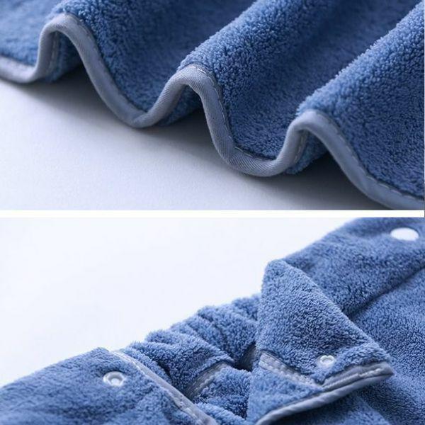 Полотенце-парео с кнопками и карманом M00170-1 из микрофибры Синий - фото 3 Полотенце-парео с кнопками и карманом M00170-1 из микрофибры Синий - фото 3