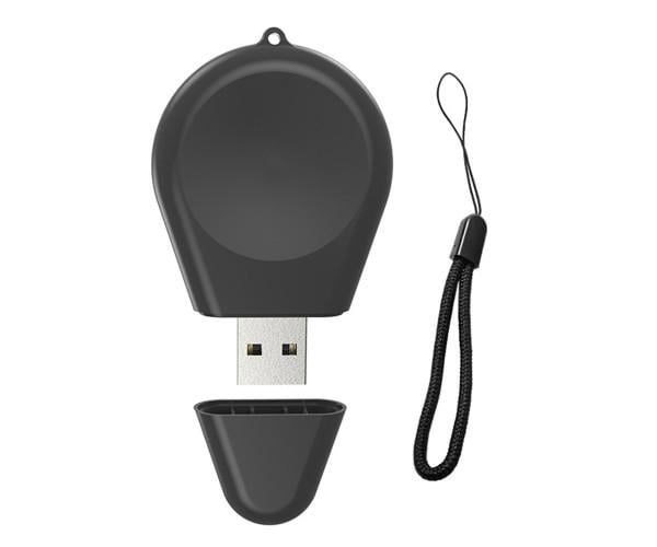 Зарядний пристрій USB для смарт-годинників Samsung Galaxy Watch 6 Classic/5 Pro/5/4/3 5V 1A Black