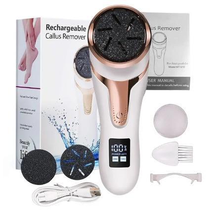 Пилка-пемза для п'ят REMOVER Callus MT-510 з LCD-дисплеєм 1200 мА/год 2 режими вологозахист