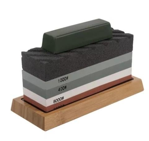 Набір для заточування та полірування інструментів/ножів/лез 9 елементів 5 видів каменів - фото 5 Набір для заточування та полірування інструментів/ножів/лез 9 елементів 5 видів каменів - фото 5
