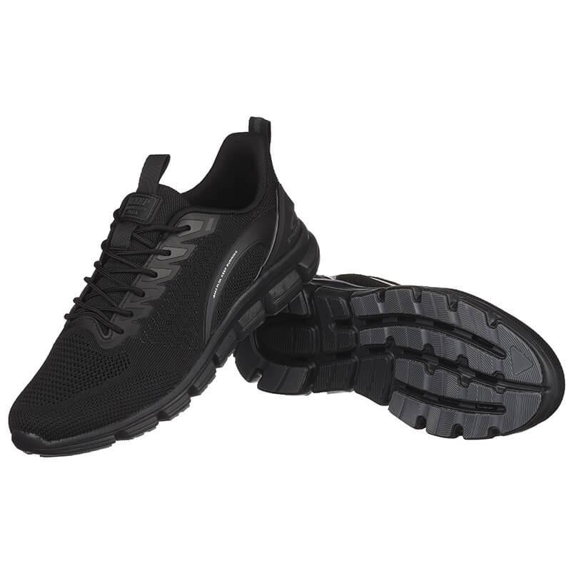 Кросівки чоловічі BaaS M7393-1C текстиль р. 44 Чорний (03340) - фото 4 Кросівки чоловічі BaaS M7393-1C текстиль р. 44 Чорний (03340) - фото 4