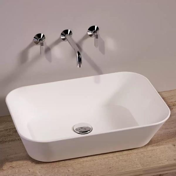 Умывальник накладной Simas Wave WA04WM 600x420x165 мм Белый (184693) - фото 2 Умывальник накладной Simas Wave WA04WM 600x420x165 мм Белый (184693) - фото 2