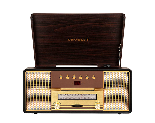 Програвач вініловий Crosley Rhapsody Entertainment Center Mahogany (CR7016A-MA)