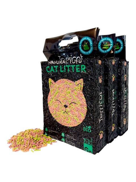 Наповнювач тофу для котячого туалету Tofficat гранульований Гармонія природи 7,8 кг/18 л(0066) - фото 1 Наповнювач тофу для котячого туалету Tofficat гранульований Гармонія природи 7,8 кг/18 л(0066) - фото 1