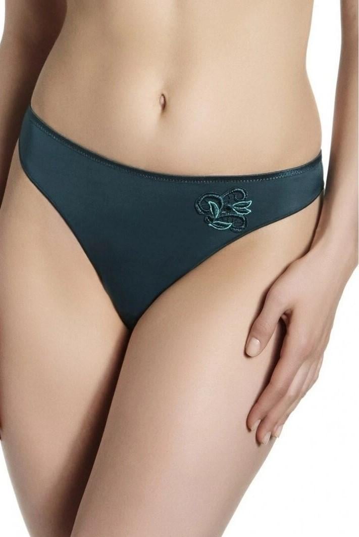 Труси стрінги Simone Perele 2 Смарагдовий (131700)