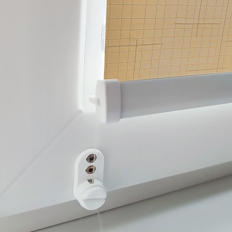 Ролета тканинна E-ROLETA Льон 814 з фіксацією під нахил 38х165 см Пісочний (L814-38-165) - фото 5