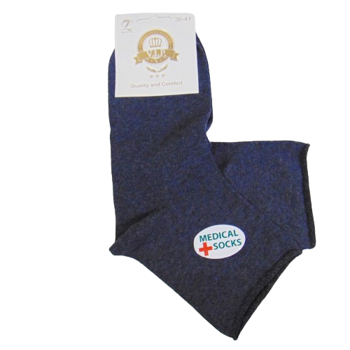 Носки без резинки VIP р. 36-41 Синий (2273900684)