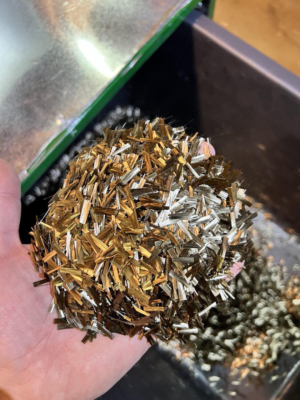 Фібра базальтова для бетону 12 мм 0,9 кг (27638618) - фото 2 Фібра базальтова для бетону 12 мм 0,9 кг (27638618) - фото 2