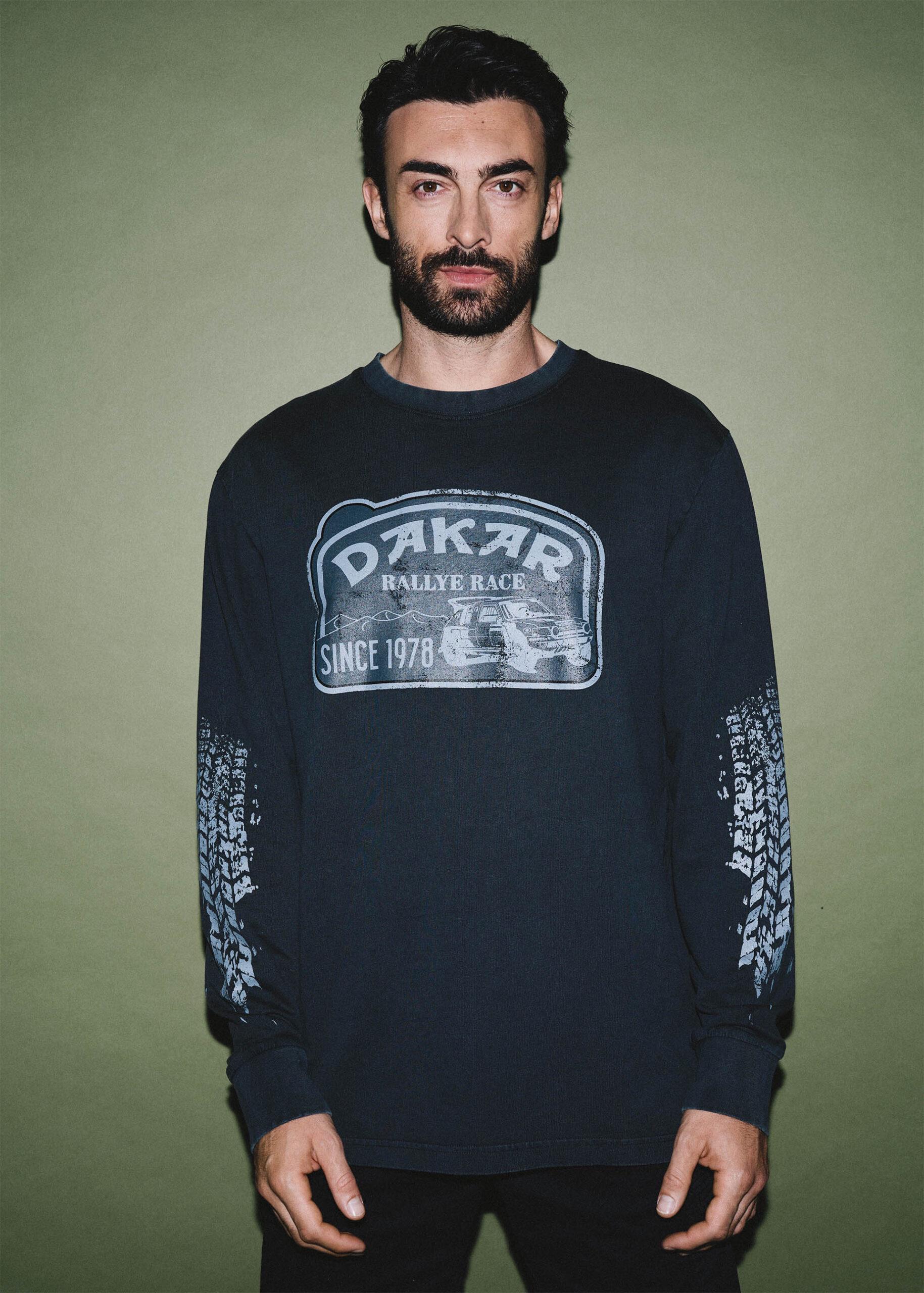 Лонгслив мужской Diverse DKR VINT LG M Графитовый 5905384132994)