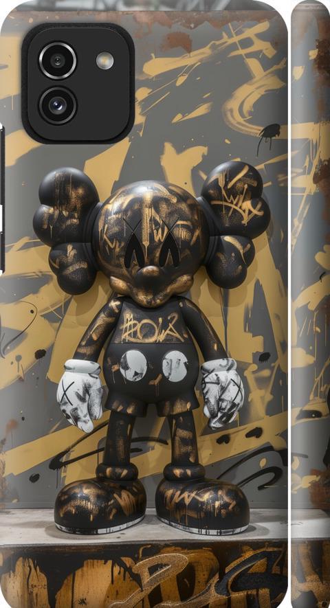 Чехол на Samsung Galaxy A03 A035F Bronze kaws (6097m-2499-42517)