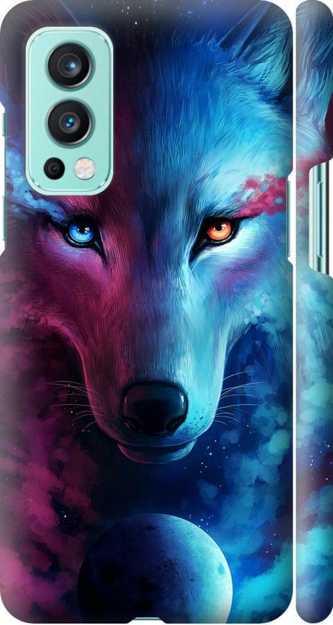 Чехол на OnePlus Nord 2 Арт-волк (3999m-2468-42517) Чехол на OnePlus Nord 2 Арт-волк (3999m-2468-42517)