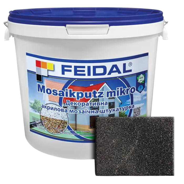 Штукатурка декоративна акрилова мозаїчна Feidal Mosaikputz mikro M14 15 кг (1886455854)