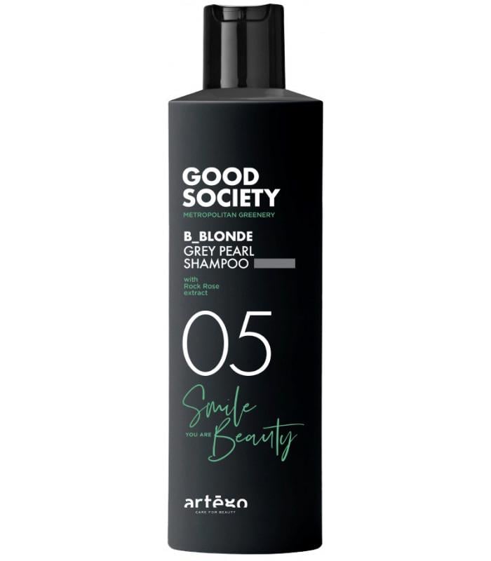 Шампунь оттеночный Artego Good Society 05 B-Blonde Grey Pearl Shampoo с пепельно-серой пигментацией 250 мл (0165909)