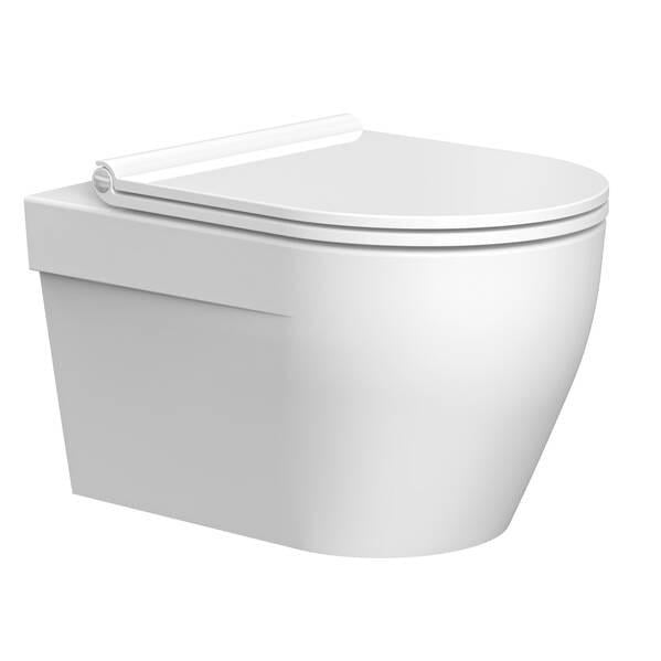 Унітаз підвісний Devit Laguna 3020110 Clean Pro з сидінням soft-close quick-fix