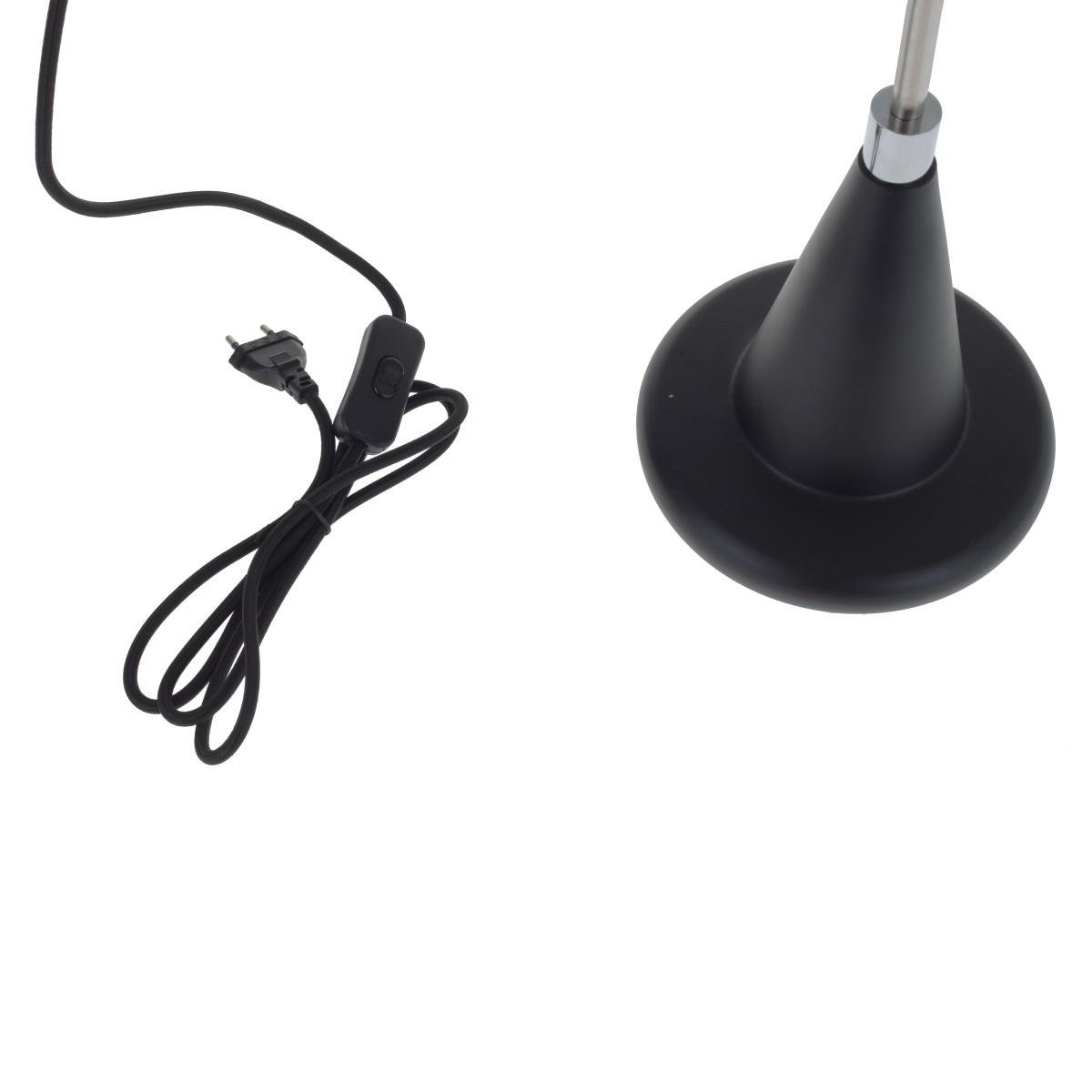 Настольная лампа Brille MTL-37 BK E14 трансформер для офиса для школьника для дома прикроватная - фото 3 Настольная лампа Brille MTL-37 BK E14 трансформер для офиса для школьника для дома прикроватная - фото 3