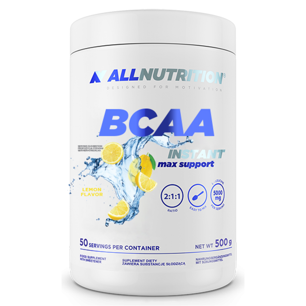 Комплекс аминокислот BCAA Max Support Instant 500 г Lemon (100-22-5545011-20) Комплекс аминокислот BCAA Max Support Instant 500 г Lemon (100-22-5545011-20)