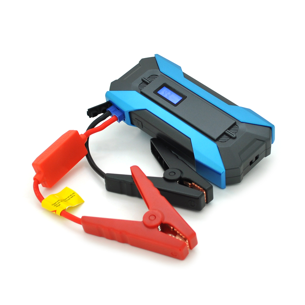 Пусковий автомобільний пристрій a1225000 12v струм 400а 800а dc 168v type c qc30 з крокодилами (YUT_V10116)