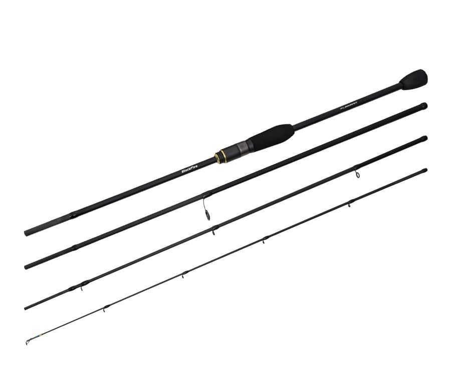 Спиннинговое удилище Flagman 24 Blackfire Mobile 80L 2.44м 5-15г на 4 секции