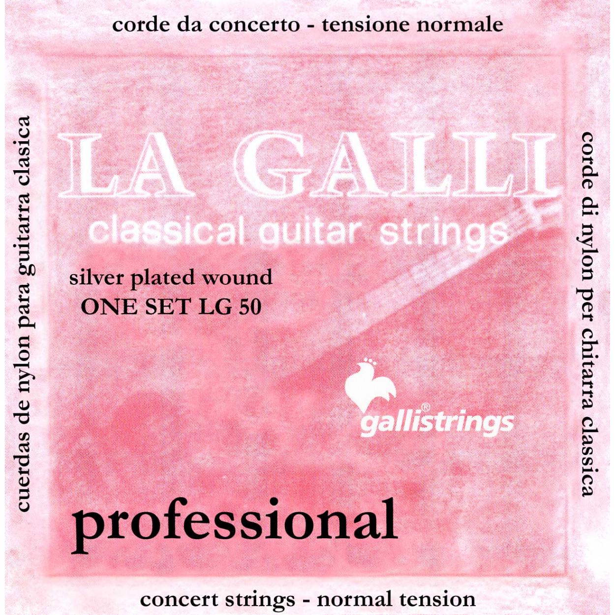 Струны для классической гитары GalliStrings LG50 Normal TNS (21331)