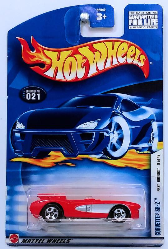 Игрушечная машинка Hot Wheels Corvette SR-2 2002 First Editions №021 (52942)