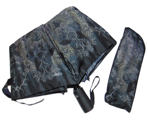 Зонт полуавтомат Mario 425-2 антиветер Серый (1651223167)