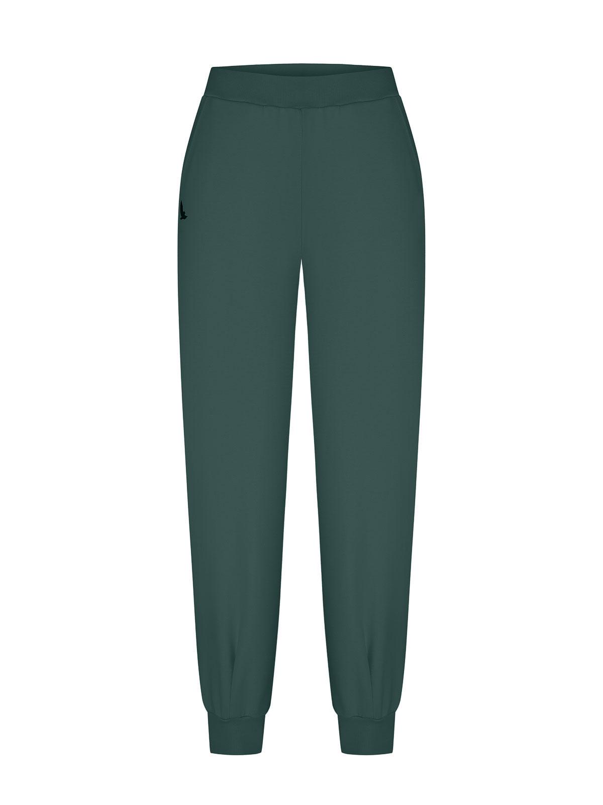 Штани жіночі базові FROMUS M Темно-зелений (2568-60) - фото 2 Штани жіночі базові FROMUS M Темно-зелений (2568-60) - фото 2