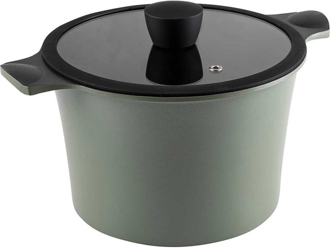 Кастрюля Ringel Zitrone Olive 5,8 л с крышкой 24 см (RG-2108-24/2/OL)
