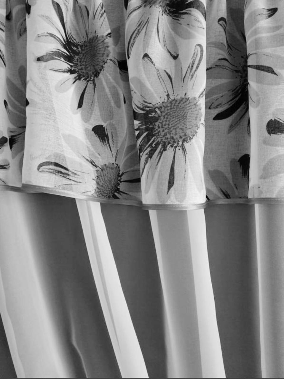 Занавеска шифоновая с ламбрекеном и подхватами 3х1,65м - фото 2 Занавеска шифоновая с ламбрекеном и подхватами 3х1,65м - фото 2