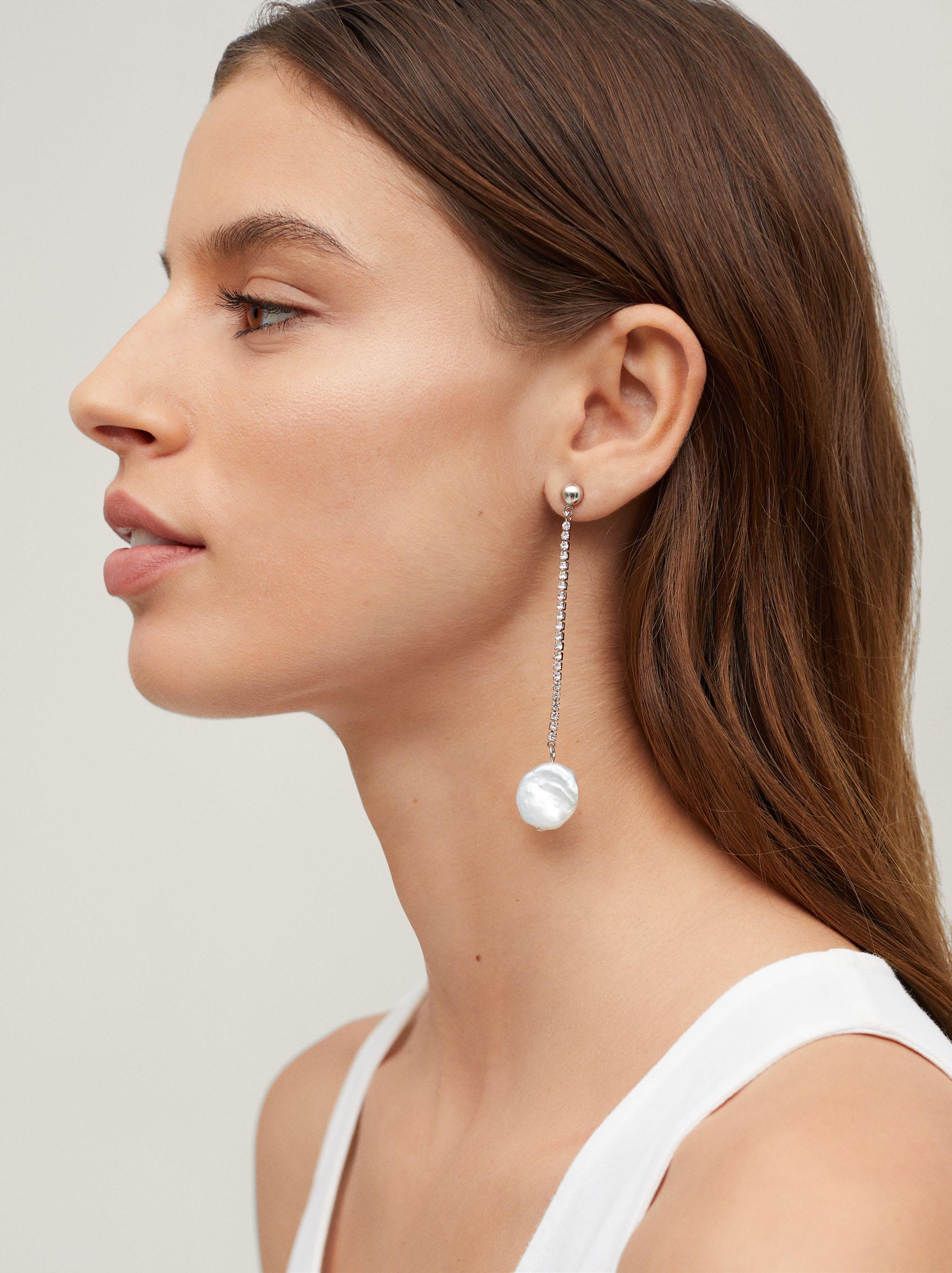 Женские серьги Parfois 190234 ONE Серебряный