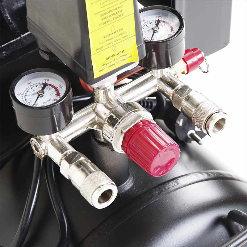 Компрессор двухцилиндровый Apro ременной OFBD-50 2,2 кВт 402 л/мин 8 бар 50 л 2 крана/масло 0,5 л (850181) - фото 5 Компрессор двухцилиндровый Apro ременной OFBD-50 2,2 кВт 402 л/мин 8 бар 50 л 2 крана/масло 0,5 л (850181) - фото 5