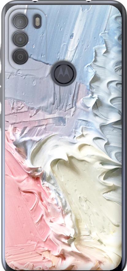 Чехол на Motorola G50 Пастель v1 (3981u-2354-42517)