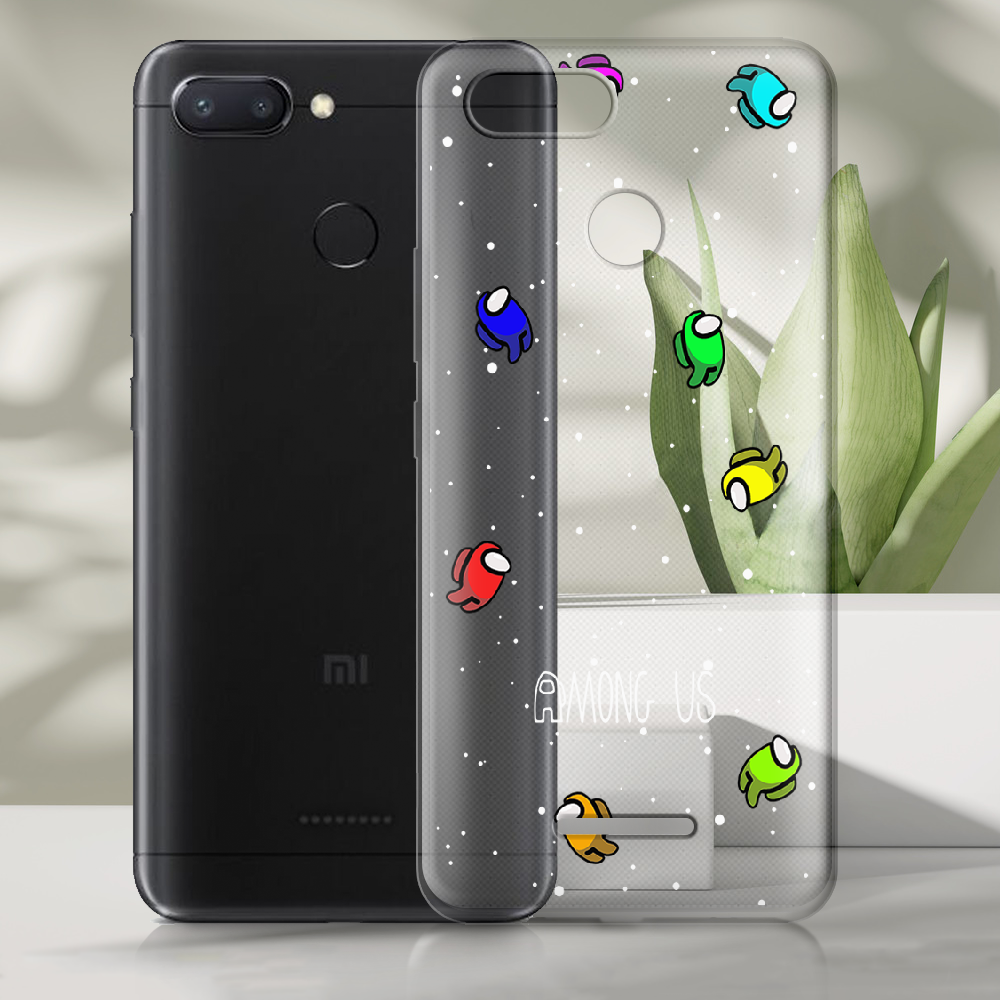 Чохол BoxFace Xiaomi Redmi 6 Among Us Invisible Прозорий силікон (34858-bk76-34858) - фото 2 Чохол BoxFace Xiaomi Redmi 6 Among Us Invisible Прозорий силікон (34858-bk76-34858) - фото 2