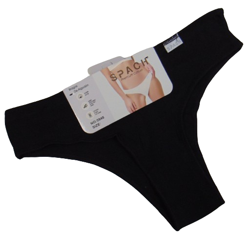 Труси бразилиана Spach 5948 L Чорний