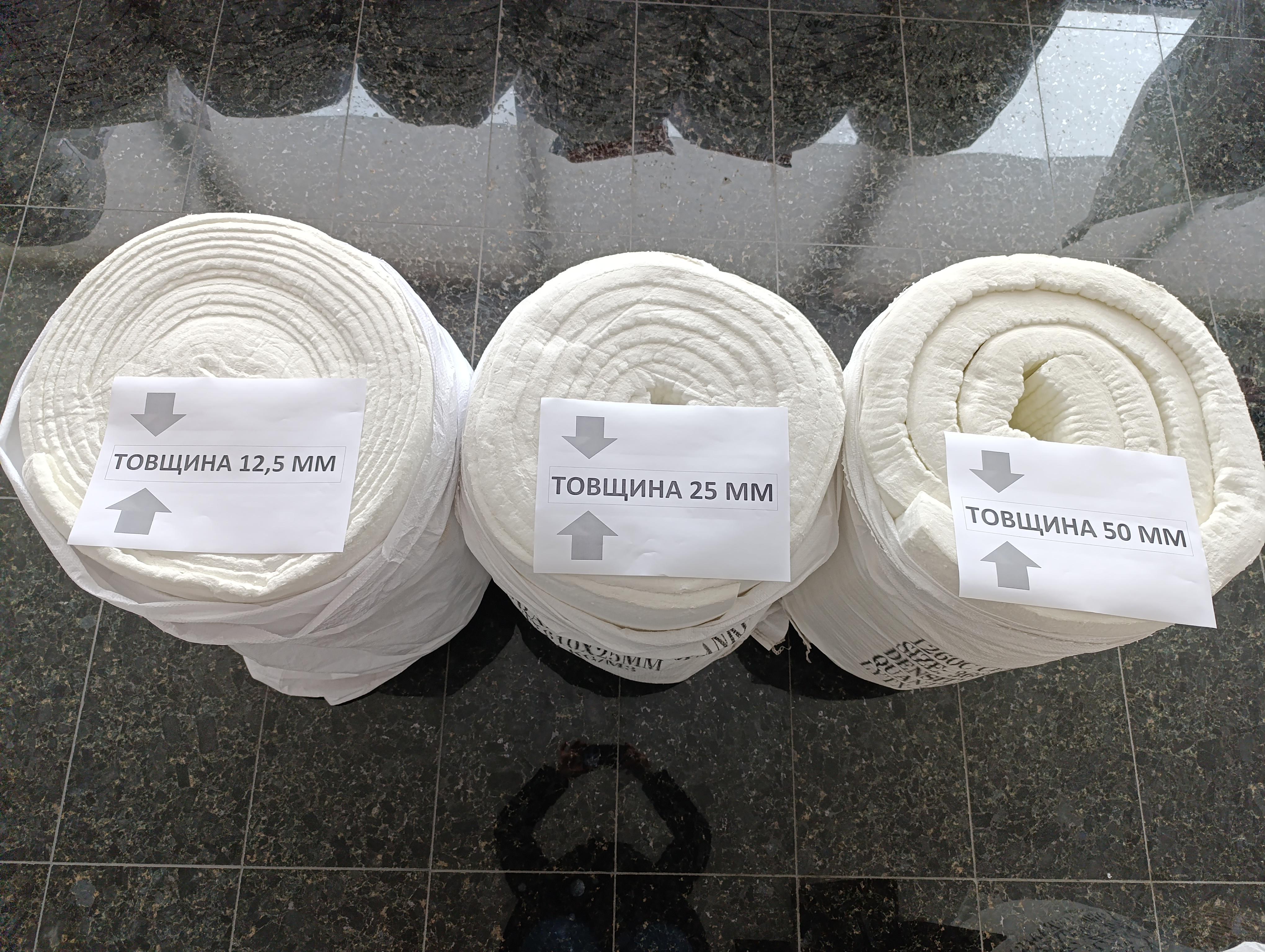 Вогнетривкий мат LYTX-312 1260°C 50х610х3660 мм (29606945) - фото 3