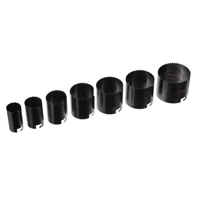 Набір корончастих свердел по гіпсокартону составний 26-63 мм 7 шт. 43мм - фото 3 Набір корончастих свердел по гіпсокартону составний 26-63 мм 7 шт. 43мм - фото 3