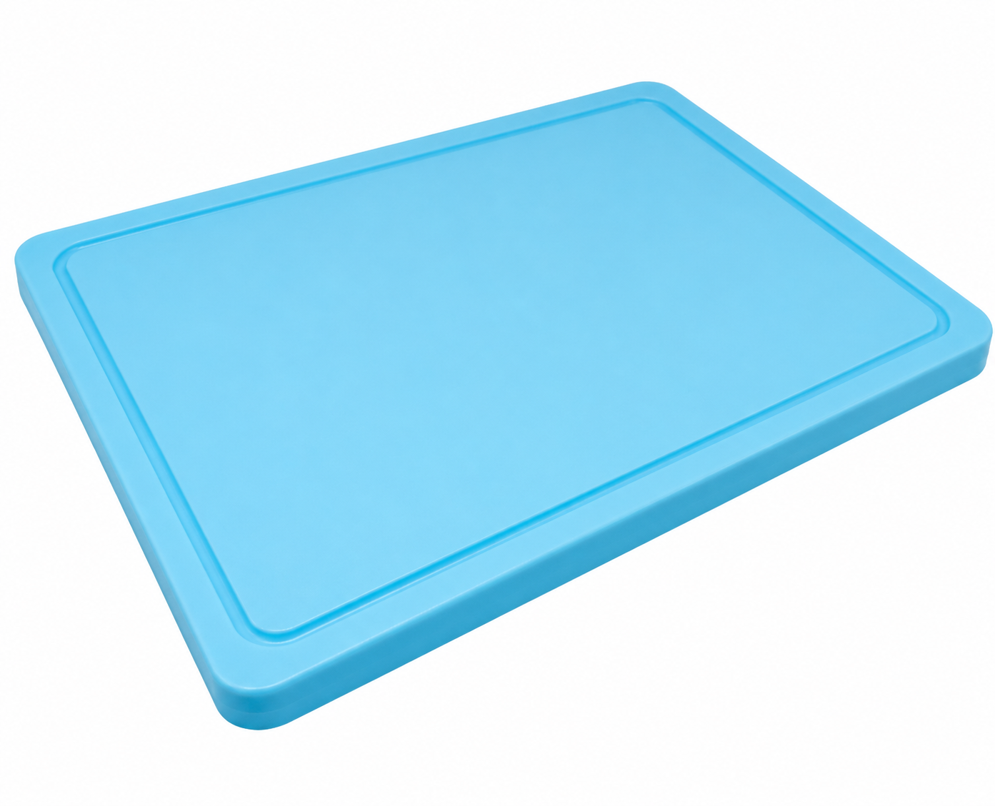 Отделочная доска кухонная HDPE 32x26x1,8 см Голубой (3024887643)