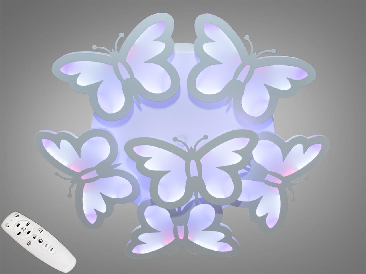 Люстра RGB LED 8067/5+1WH RGB (2437593351)