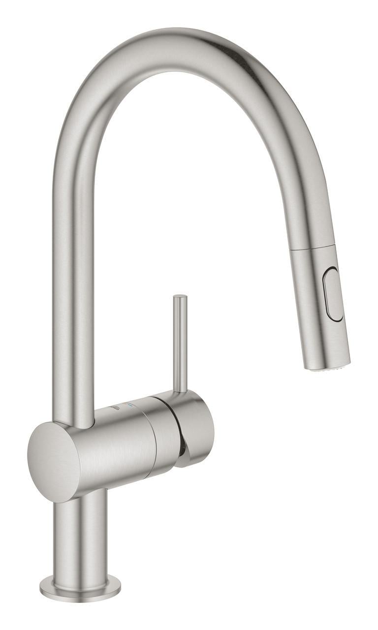 Смеситель для кухни Grohe Minta с выдвижным изливом (32321DC2)