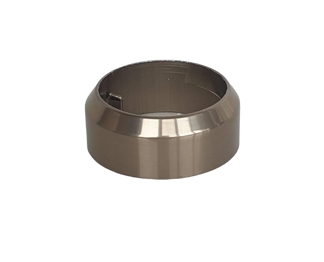 Фланець на стійку для алюмінієвих поручнів Ø 40 мм Шампань