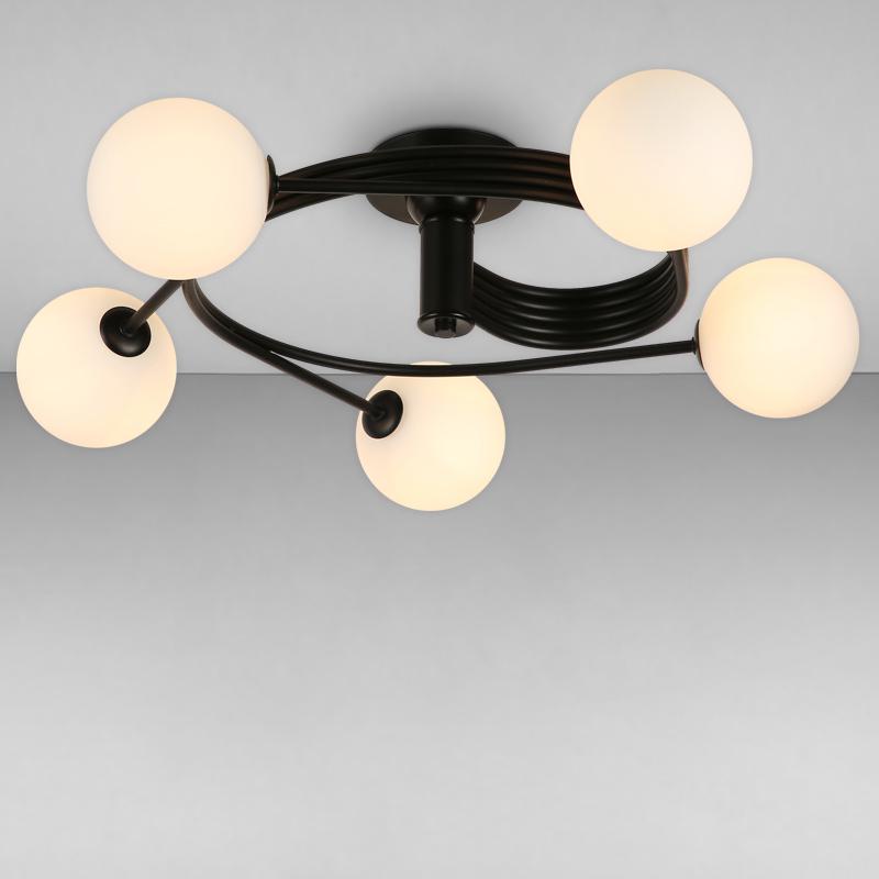 Люстра стельова Light House LS-18017-5 Чорний