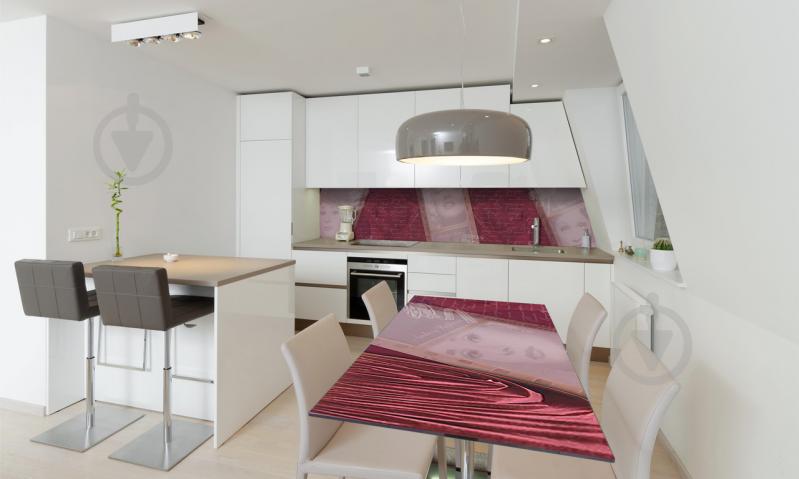 Наклейка виниловая на стол Zatarga «Бордовый Бархат» 600х1200 мм Z180615st Наклейка виниловая на стол Zatarga «Бордовый Бархат» 600х1200 мм Z180615st