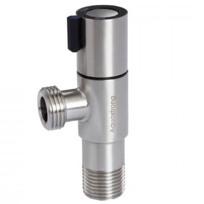 Кран приборный Aquastrong R1 1/2"x3/4" нержавеющая сталь (R103)