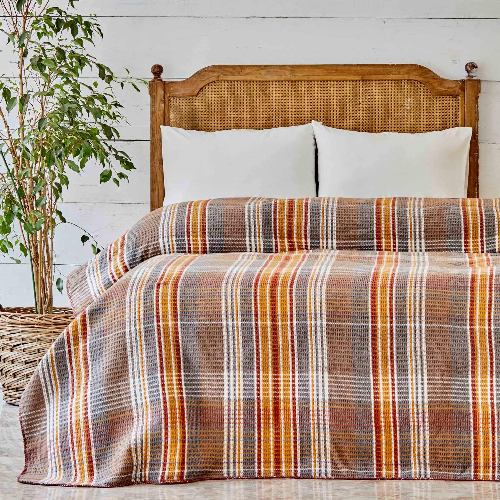 Плед Sarah Anderson-Oriente turuncu 180х220 см Оранжевый (100603)