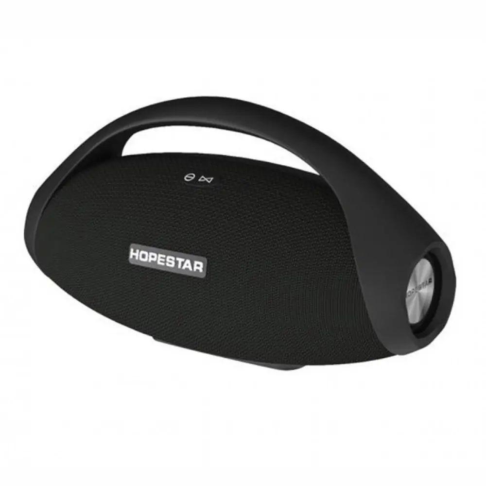 Колонка портативная Bluetooth HOPESTAR H31 Black с 3 динамиками TWS с функцией Power Bank и встроенным микрофоном (opt-17550)