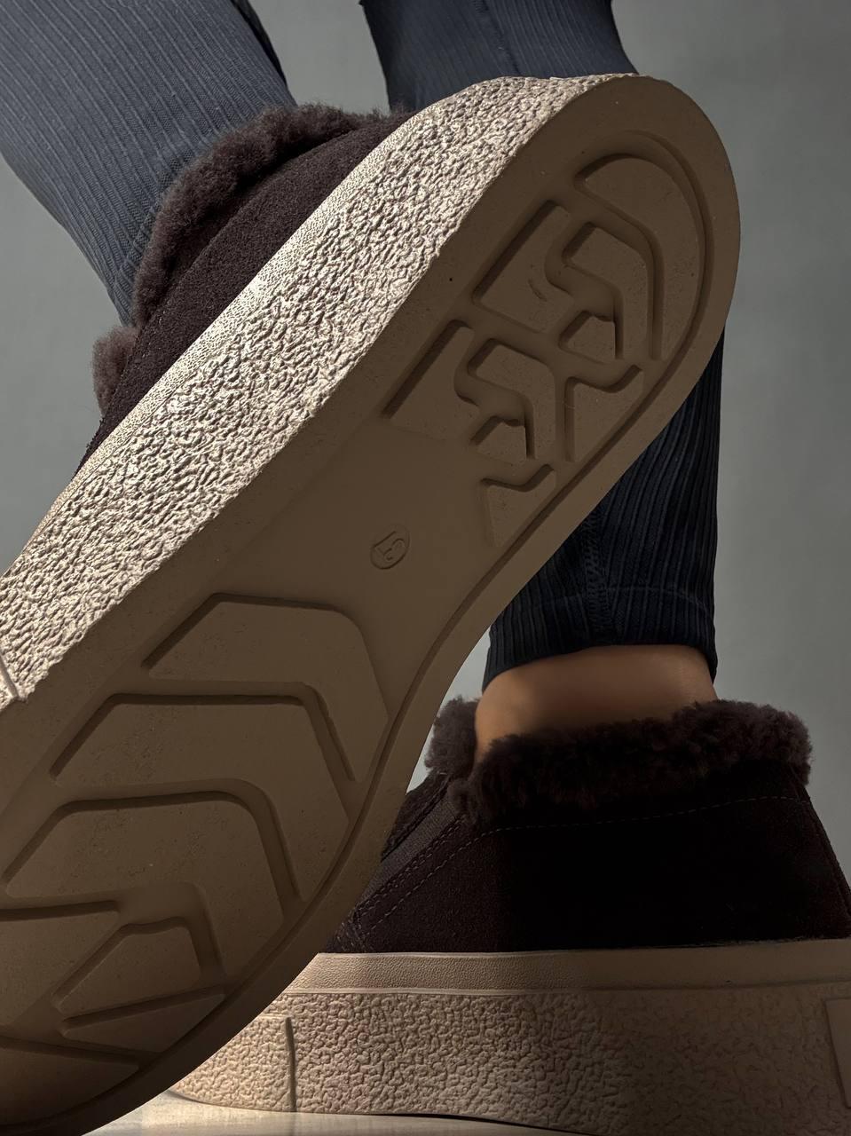 Черевики жіночі Hengji 660-2 замшеві кеди на хутрі р. 39 Коричневий (5806) - фото 9 Черевики жіночі Hengji 660-2 замшеві кеди на хутрі р. 39 Коричневий (5806) - фото 9