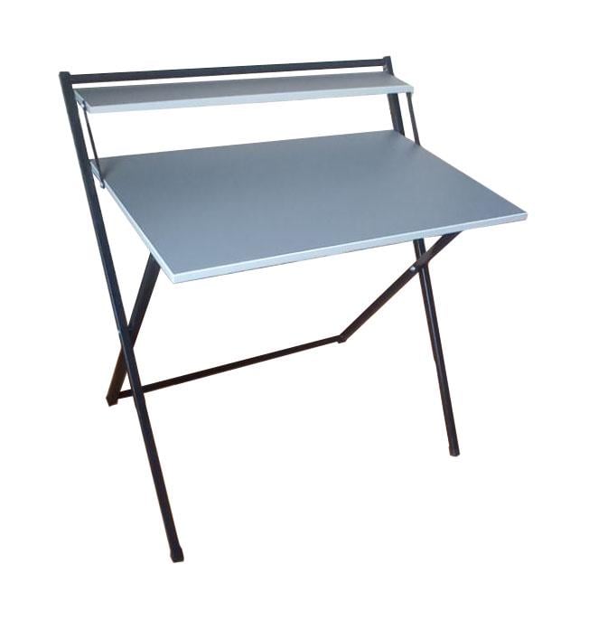 Письмовий стіл розкладний Іоніка 800х500 мм Сірий графіт