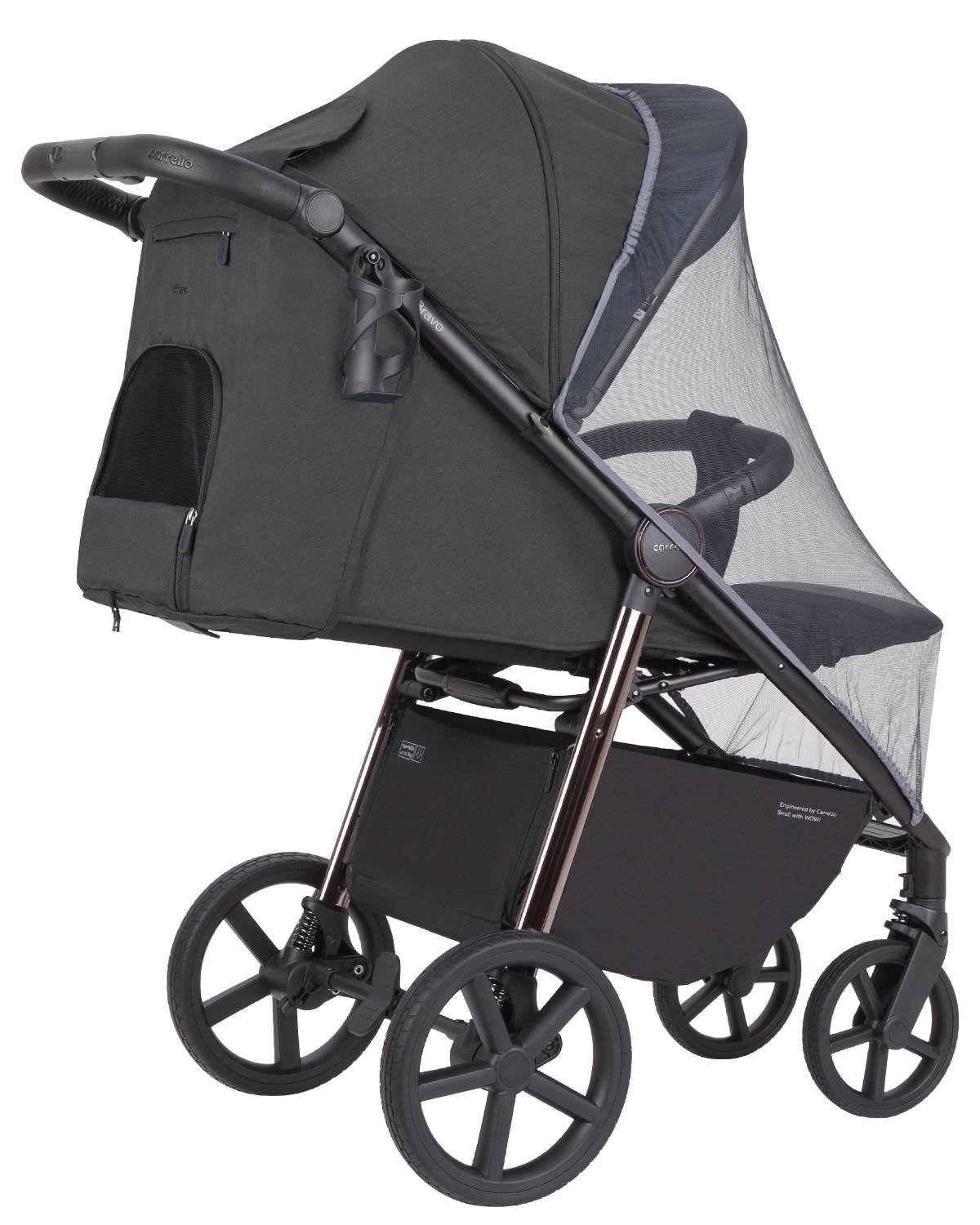 Коляска-книжка Carrello Bravo Storm Grey (CRL-5515) - фото 6 Коляска-книжка Carrello Bravo Storm Grey (CRL-5515) - фото 6