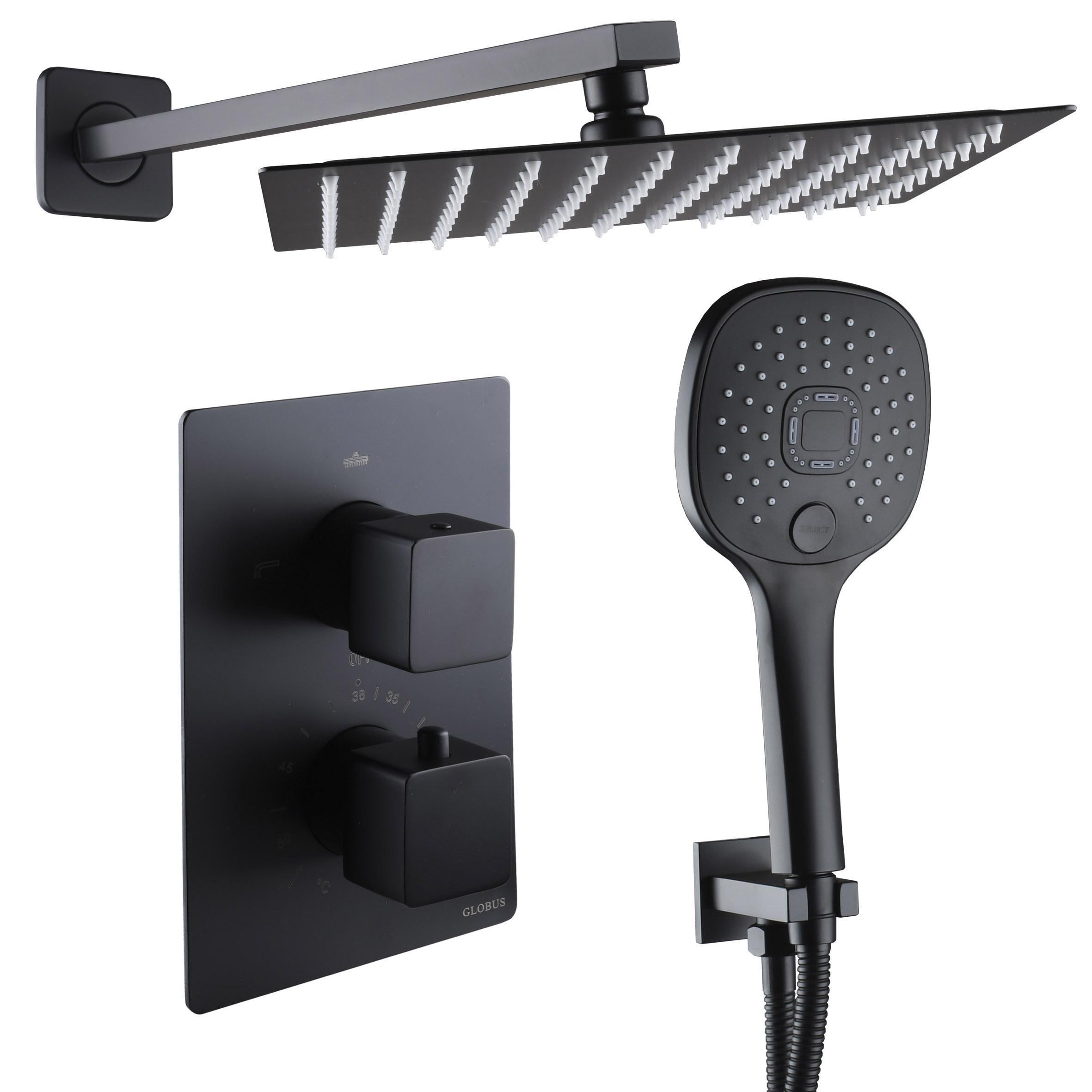Душова система Globus Lux SMART GLM-505W-BB-TT Чорний (25693)